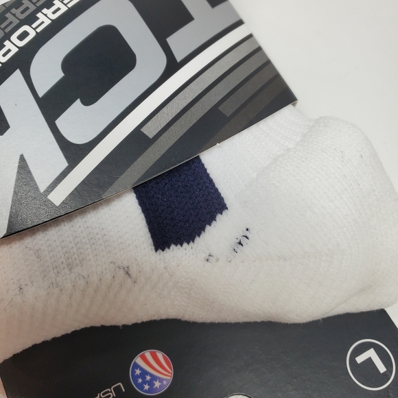 TCK Performance Baseball Softball Socks Black Red White Large(Unisex) - Picture 6 of 6